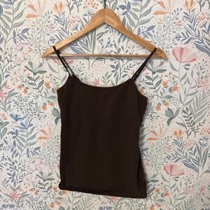 Vintage Sonoma Chocolate Brown Cami Tank Top